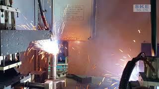 서스펜션 캡 용접 자동화 라인