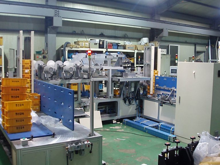 자동비닐포장기